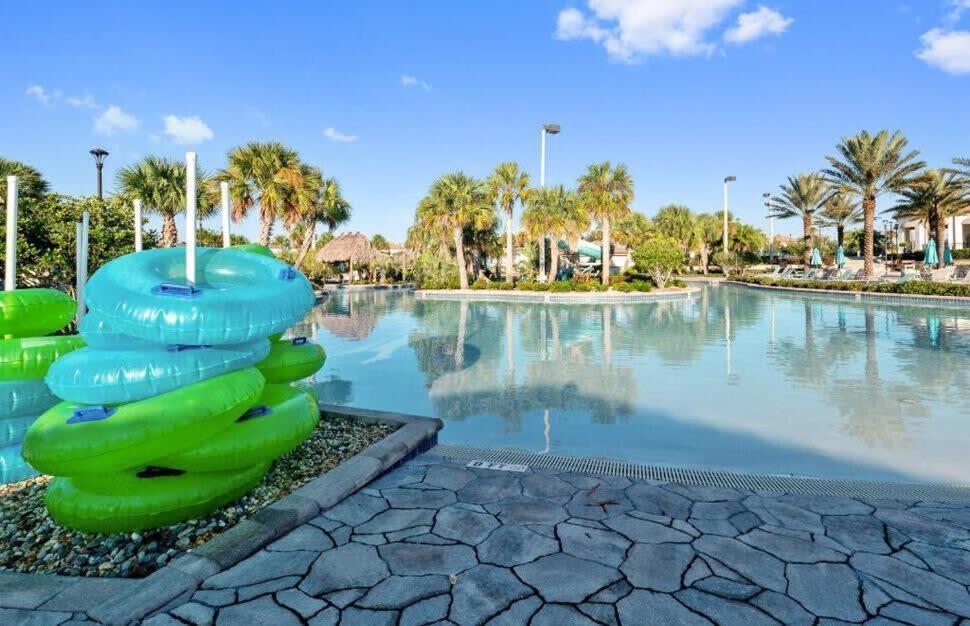 Free Waterpark Lazy River Near Disney Heated Pool Villa Davenport Exterior photo